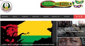  Neue Website von RDN Guinea Bissau (Screenshot)